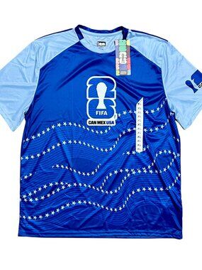FIFA World Cup 2026 Canada Mexico USA NWT Soccer Jersey, Men's XL